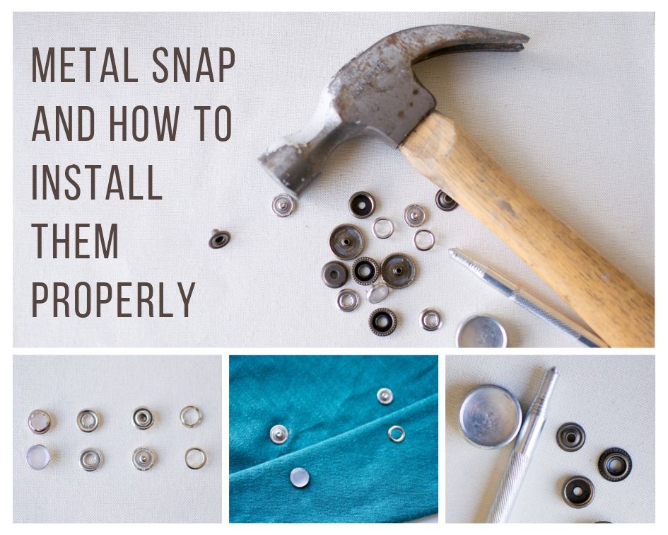 Metal Snaps and Tips to Install Them Properly – Do It Better