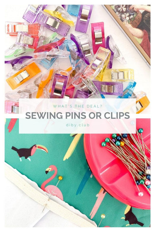 Sewing Pins or Clips? What’s the Deal?