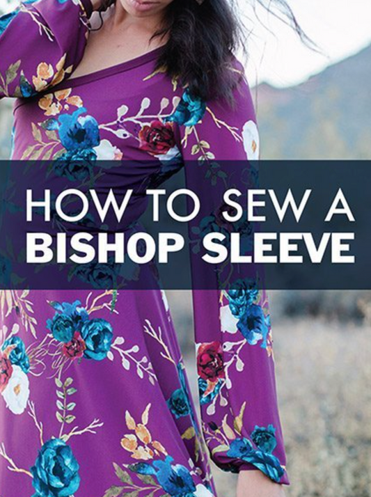 How to Sew an EASY Bishop Sleeve Tutorial