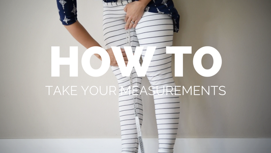 Learn How to Measure Yourself to Sew Perfectly Fitting Clothes Every Time {VIDEO}