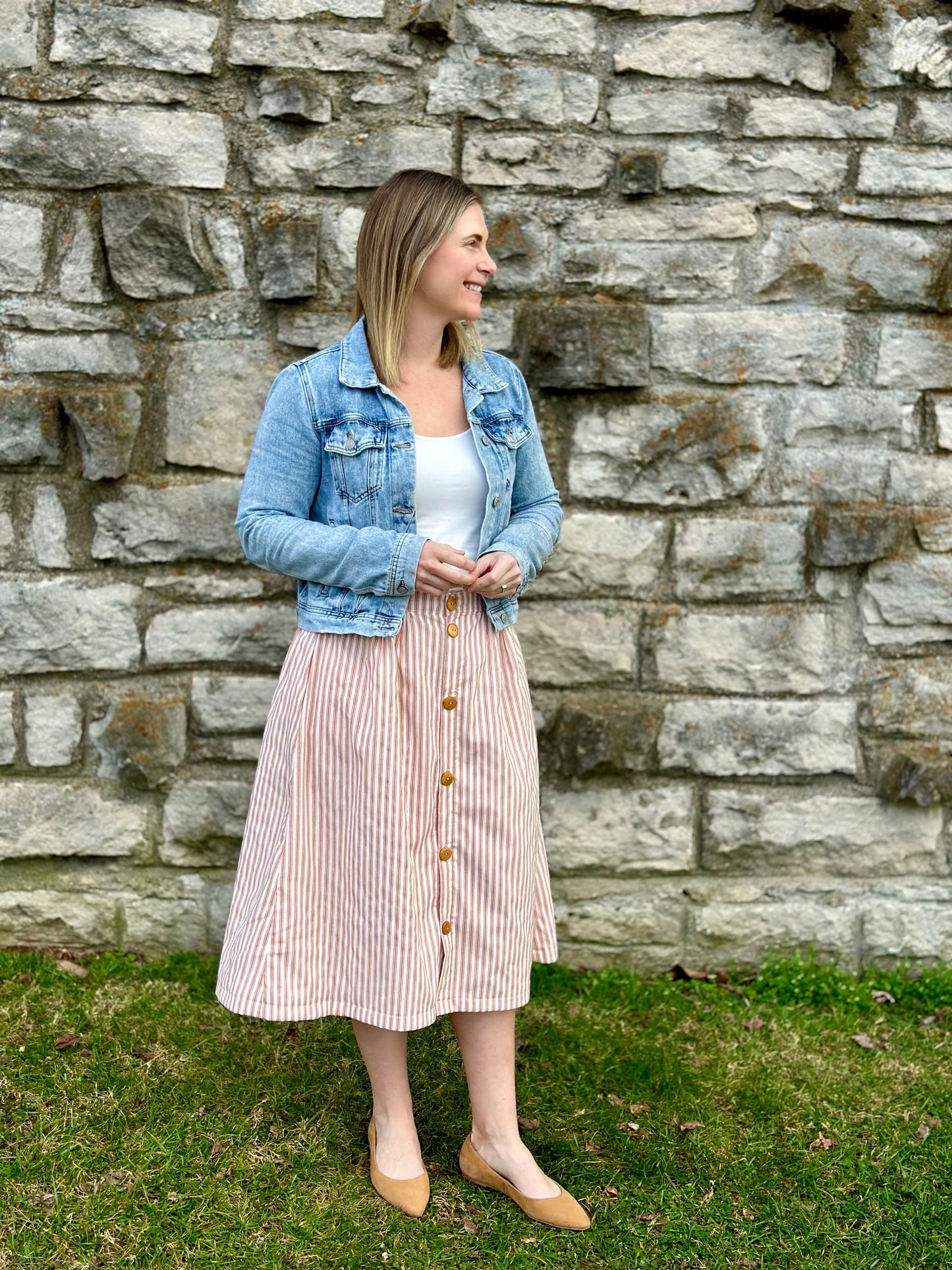 Farmhouse Chic Skirt