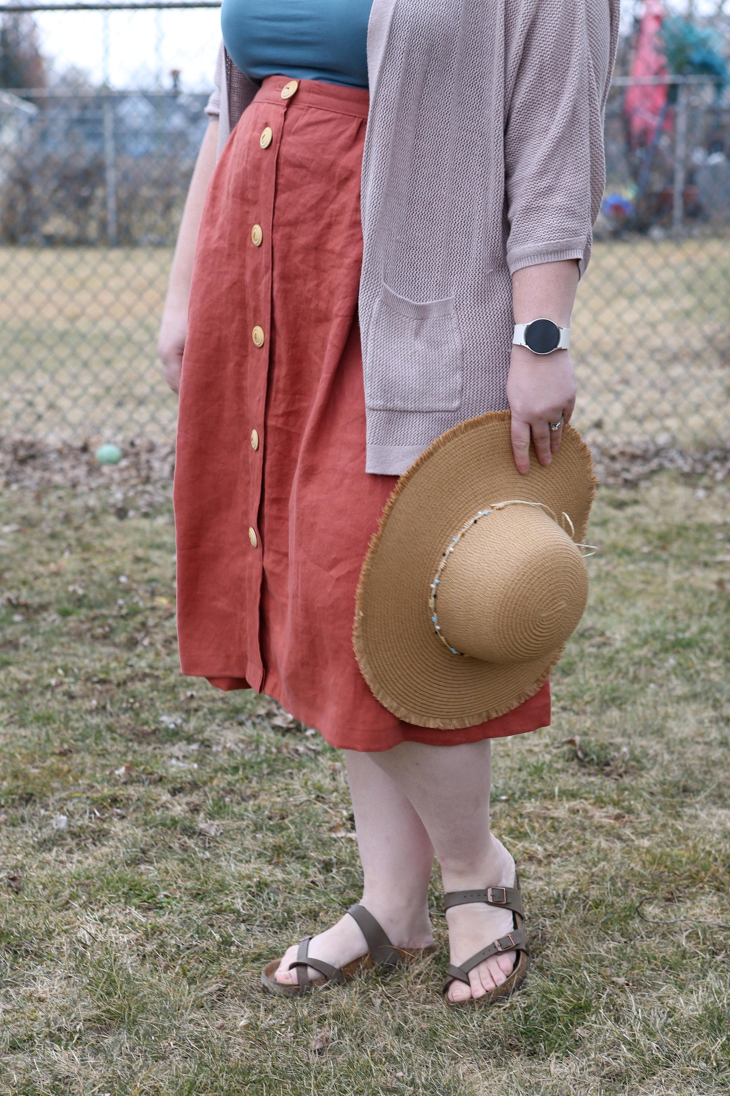 Farmhouse Chic Skirt