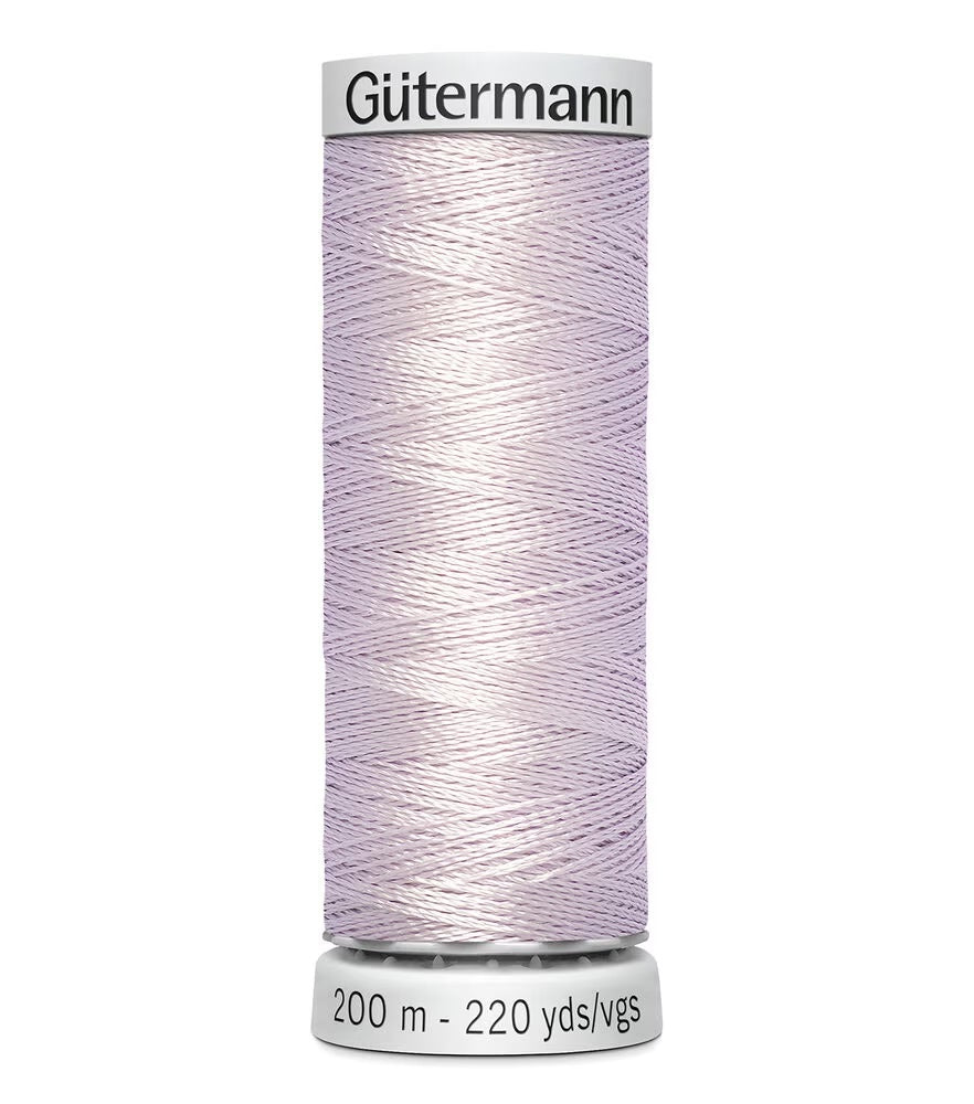Spool of Gütermann Lilac 5845 Embroidery Thread