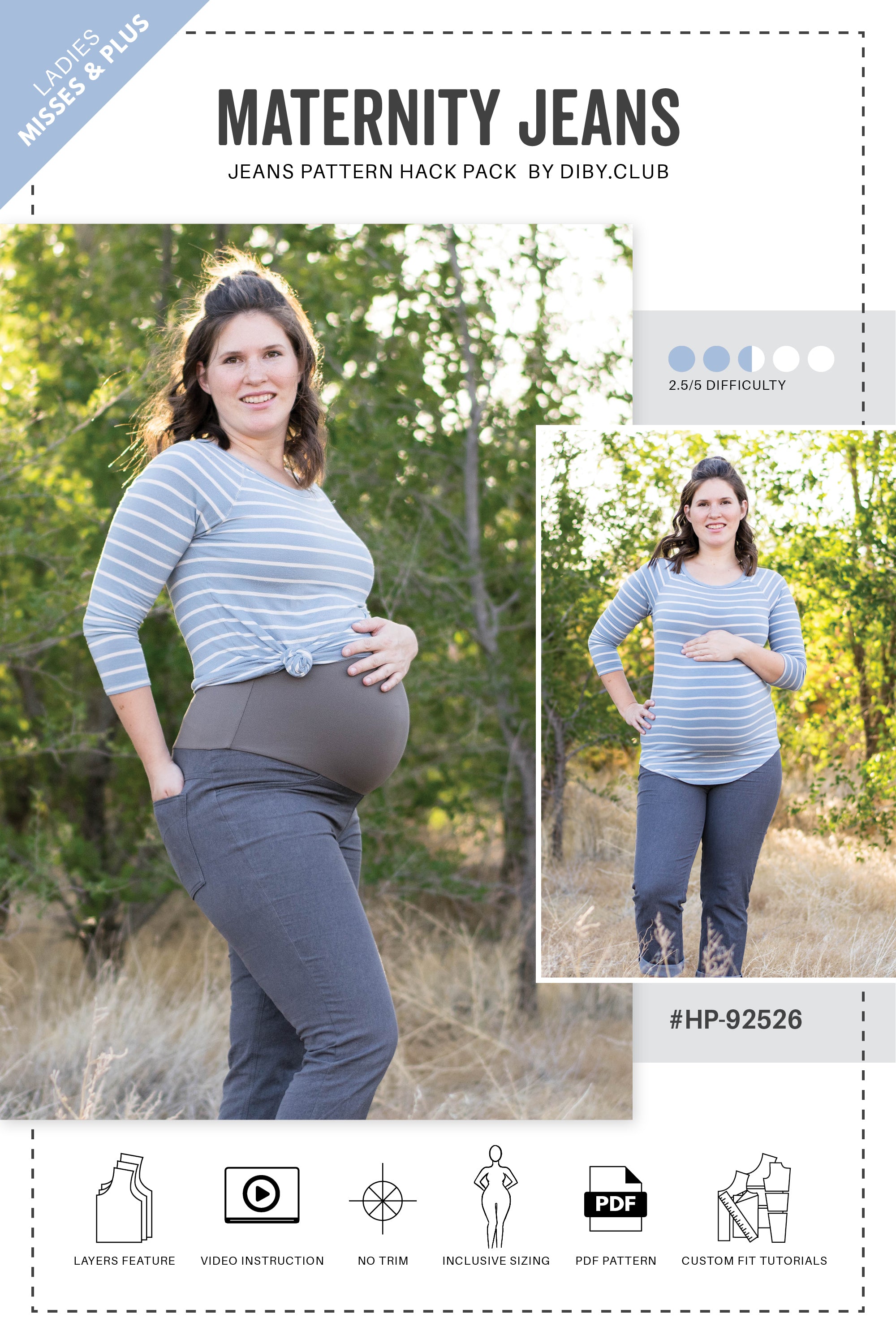 DIY  Maternity Jeans Hack 