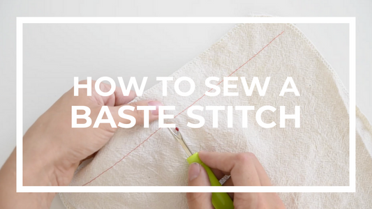What is a Basting Stitch and How to Sew One