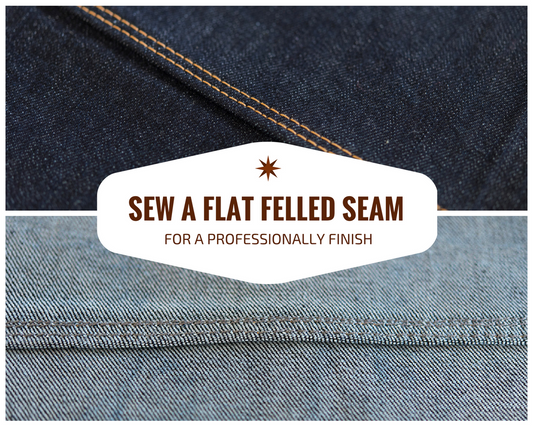 Learn to Sew a Perfect Flat Felled Seam {with Video}