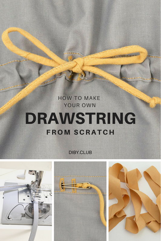 How To Make Your Own Drawstring from Scratch