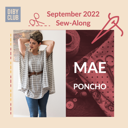 Mae Poncho Sweater Sew Along