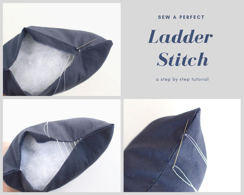 How to Sew A Perfect Ladder Stitch – Do It Better Yourself Club