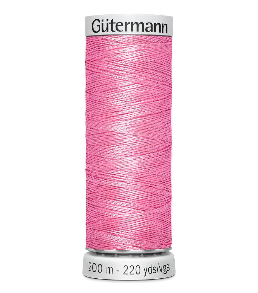 Spool of Gütermann Light Mauve 4870 Embroidery Thread