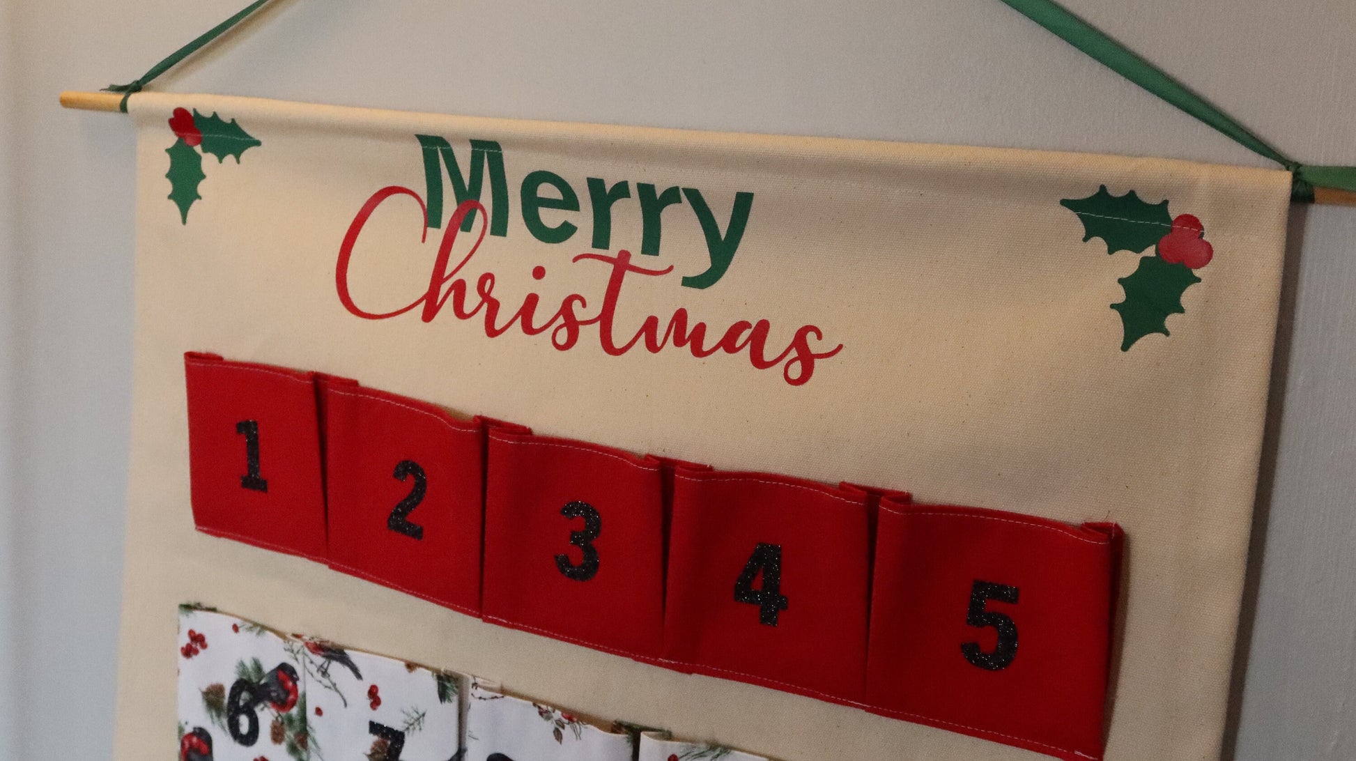 Advent Calendar with Pockets By Charmed By Ashley Do It Better